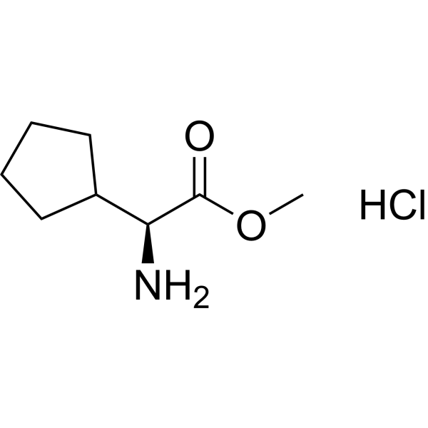 (S)-Methyl 2-amino-2-cyclopentylacetate hydrochloride 14328-62-2